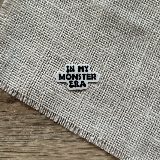 Monster Era| In my reading monster smut era|bookish quote|book lovers around will love| smutty reader| waterproof vinyl sticker| perfect for kindle, water bottle, laptop, iPad & more!