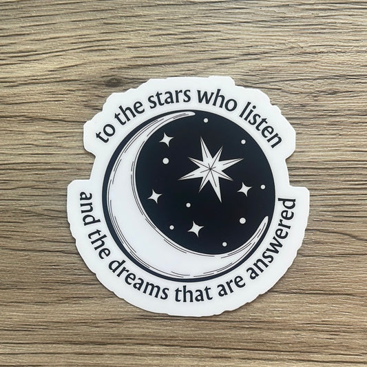 To the stars.. sticker