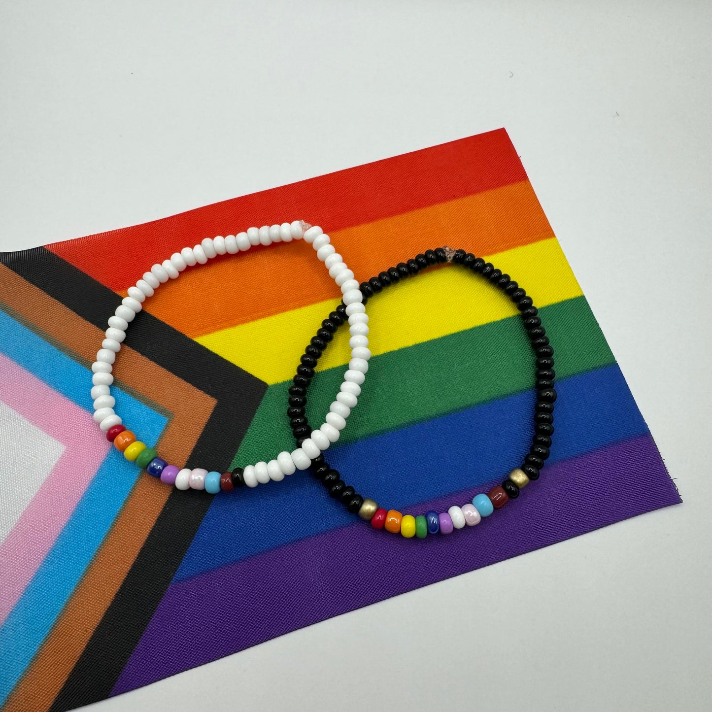 PRIDE Ally LGBTQIA beaded bracelet| Parade Pride gear!